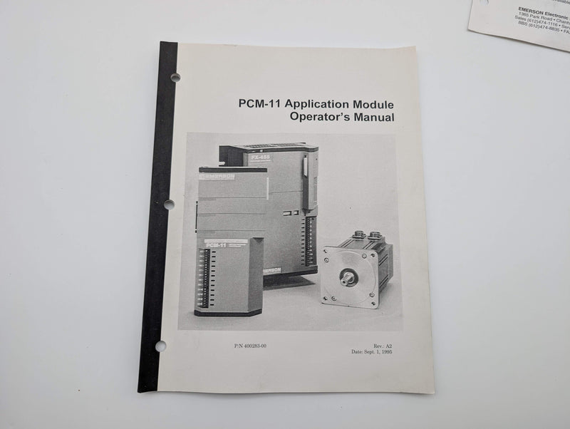 Emerson PCM-11 Motion Program Controller Module for EMC FX Servo Drives
