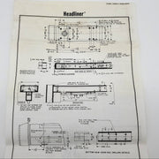 Dor-O-Matic 12000 Overhead Door Closer Concealed Headliner Series Body Only 11