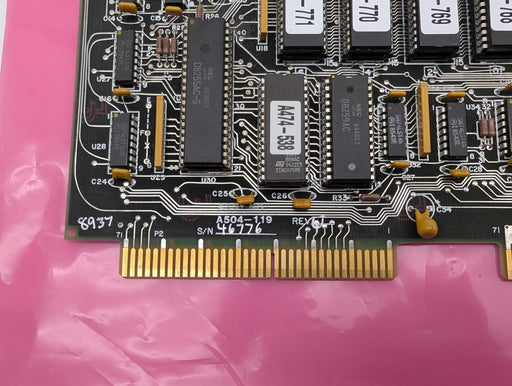 Instron A504-119 Rev U CPU Board T504-177 Rev C for 4300 Series 2