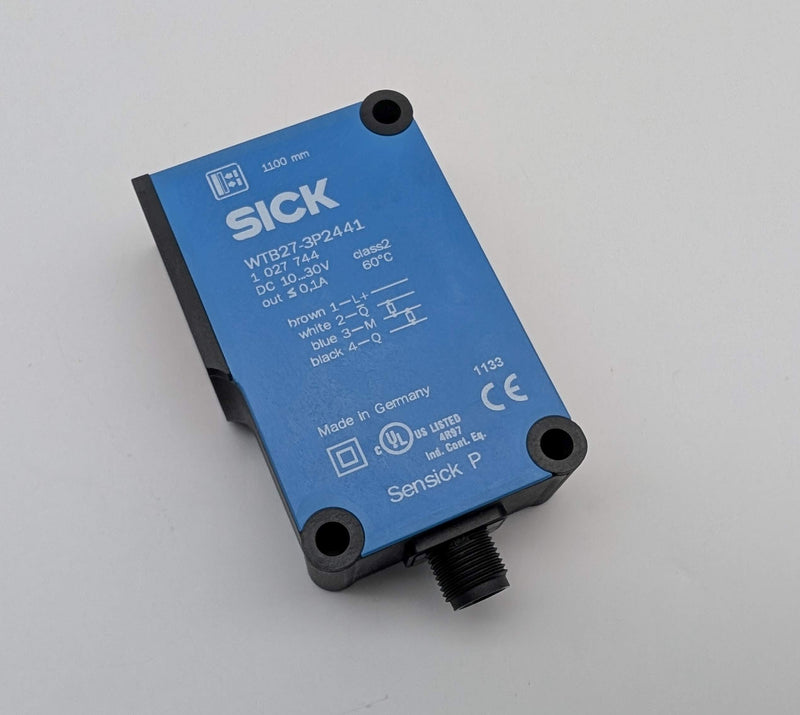 Sick WTB27-3P2411 Photoelectric Proximity Sensor 30-1600MM Sensing Range
