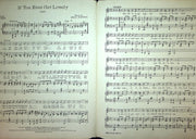 1916 If You Ever Get Lonely Vintage Sheet Music Large Gus Kahn Henry Marshall 2