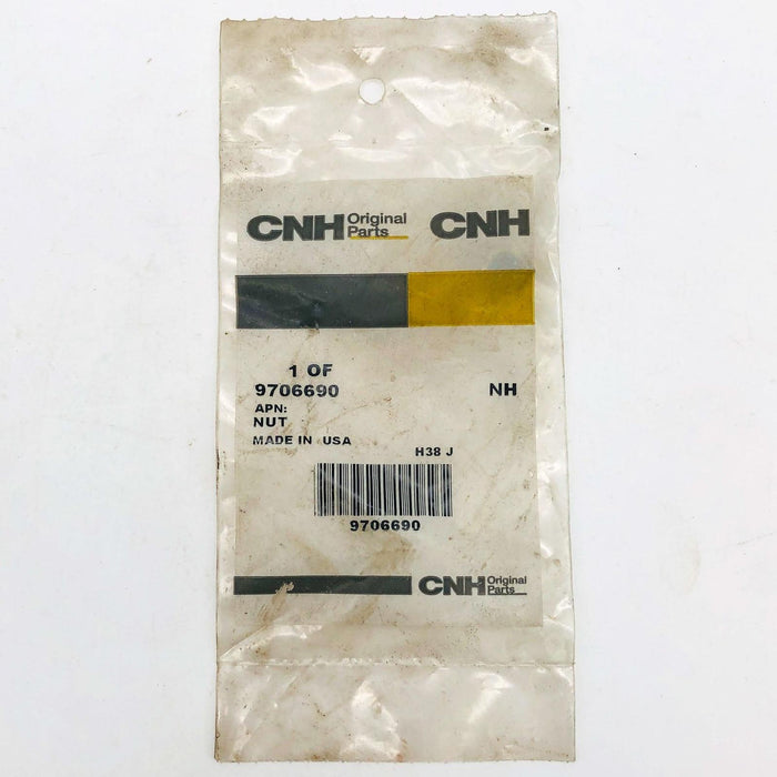 CNH 9706690 Nut OEM New Old Stock NOS New Holland Sealed 1