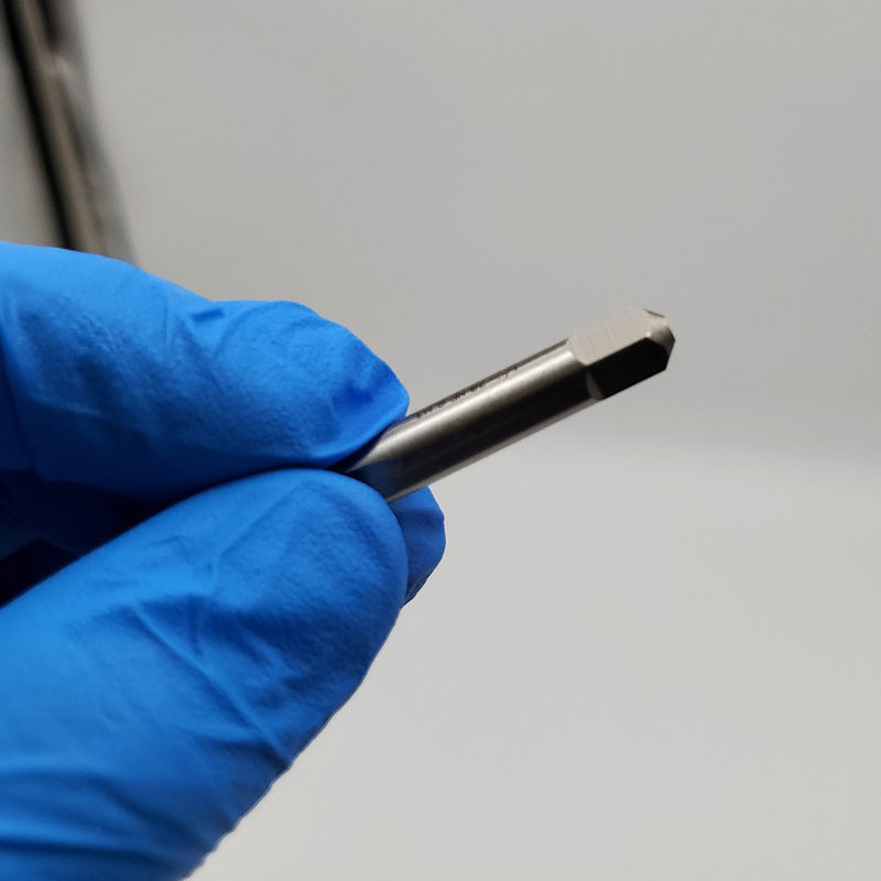 1/4"-28 Bottoming Hand Tap 4 Flute High Speed Steel Exactek 3174803 5