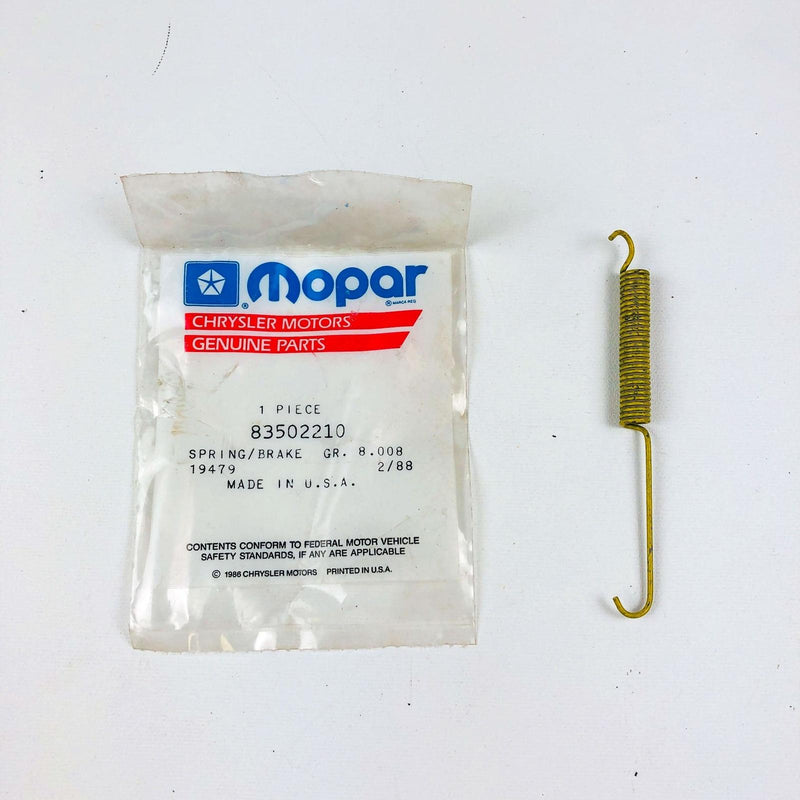 Mopar 83502210 Spring for Brake Shoe Gr 8.008 OEM NOS Yellow 6