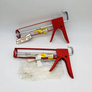 Newborn Brothers 112D Caulk Gun 1/10 Gal Drip Free EZ Thrust Red Lot of 2 12