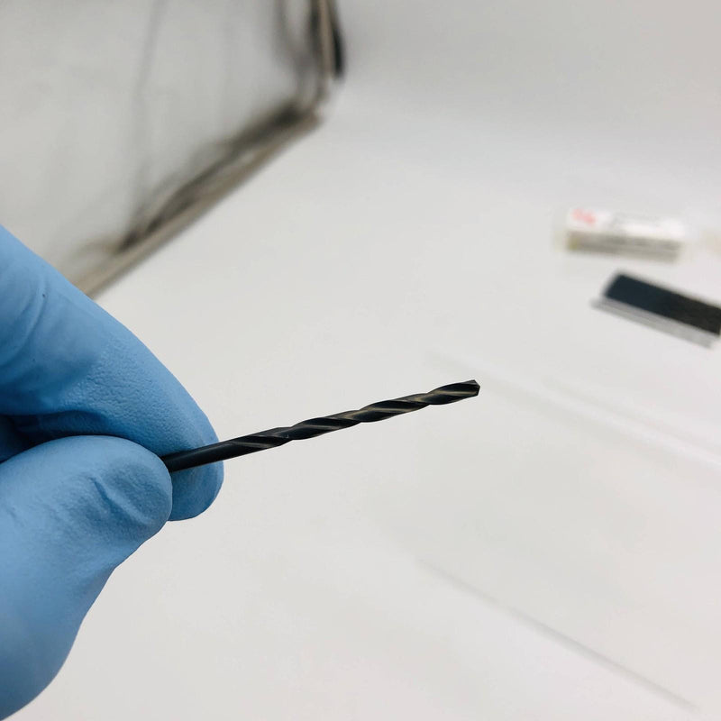 Chicago Latrobe 45606 Drill Bit 3/32 Jobber Length HSS 150ASP Black Oxide 12pk 5