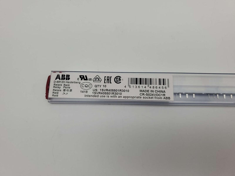 ABB CR-S024VDC1R Interface Relay 250V 6A 30V 6A Allen Bradley Pack of 10 3