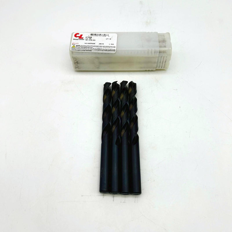 Chicago Latrobe 47356 Metric Jobber Drill Bit 10.80-MM List 150 HSS Lot of 4 11