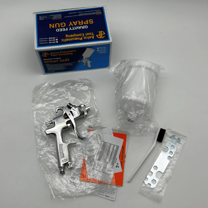 Astro Pneumatic Tool Company GF20S Gravity Feed Spray Gun 2 mm Nozzle