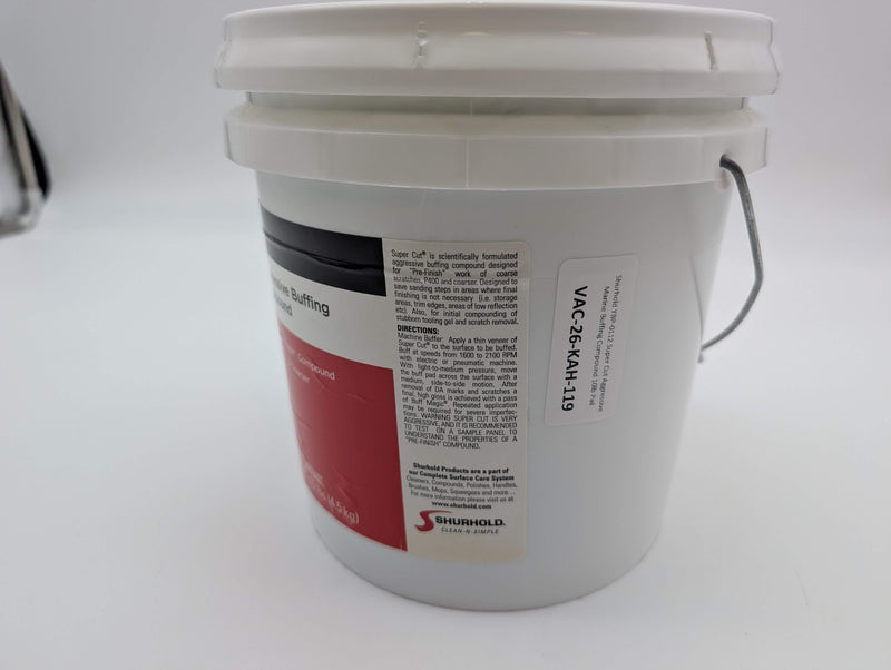 Shurhold YBP-0112 Super Cut Aggressive Marine Buffing Compound 10lb Pail