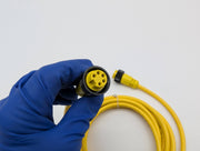 Woodhead 115020A03F120 Quick Connect Sensor Cable 5 Pin Male Female 12 Feet 2