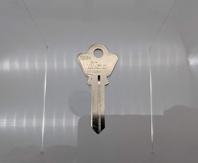 5x Ilco 1123A Key Blanks 6 Pin for Some Acro Welch Locks Nickel Plated 1