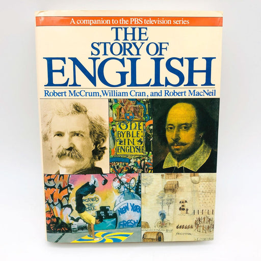 The Story Of English Robert McCrum Hardcover 1986 History Language Spoken 1