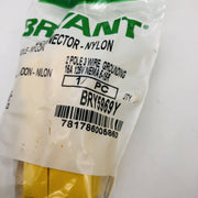 Bryant BRY5969Y Nylon Connector 15A 125V NFMA 5-15R 2 Pole 3 Wire Grounding 7pk 2