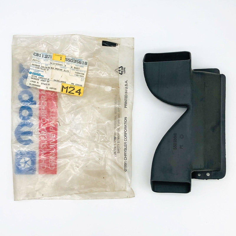 Mopar 55035618 Floor Air Duct Plastic for Heater Unit OEM 91-93 Jeep Wrangler 1