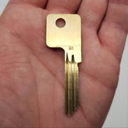 5x Yale EN11 Key Blanks GK Keyway Nickel Silver 6 Pin NOS 2