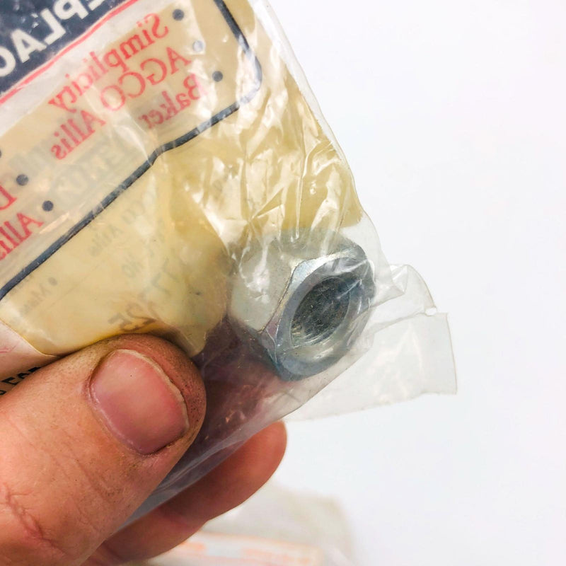 Simplicity 177725 Hex Nut 7/16-20 OEM NOS USA Made Replcd 2177725SM Clear 3