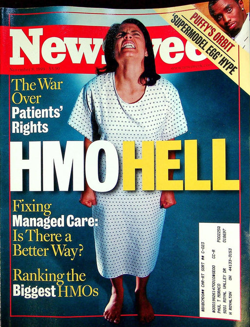 Newsweek Magazine November 8 1999 HMO Health Management Organization Health 1