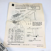 MTD 193-003 Grass Catcher Bagger Assembly Walk Behind 764-119 Grassbag OEM NOS 3