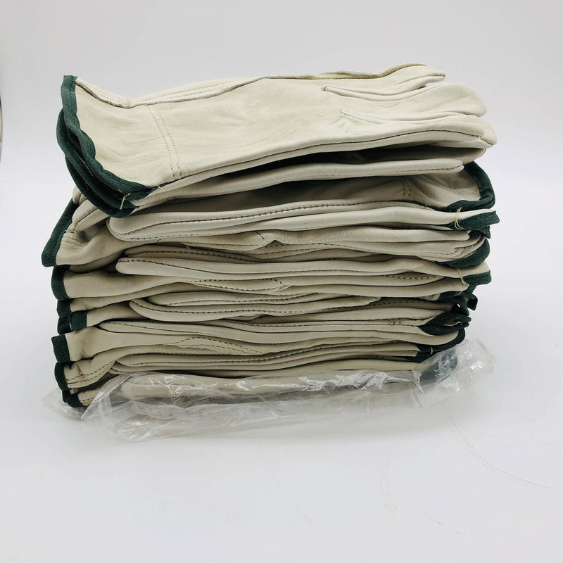 WestChester 990K Leather Drivers Gloves Medium Natural Keystone Thumb 12 Pairs 8