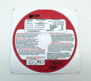 Miller 6350134/20 M52 Front Label Replacement Miller Honeywell Fall Protection 1