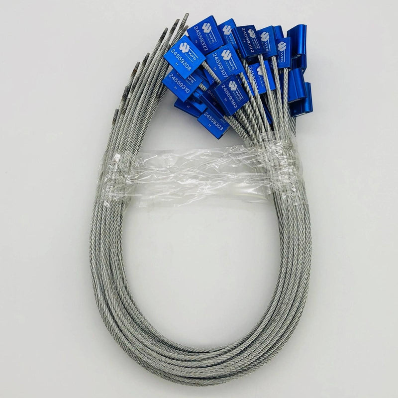 WFS PTW35-24-BL Cable Seal Pull Tight 24in Length Galvanized Pack of 50 1