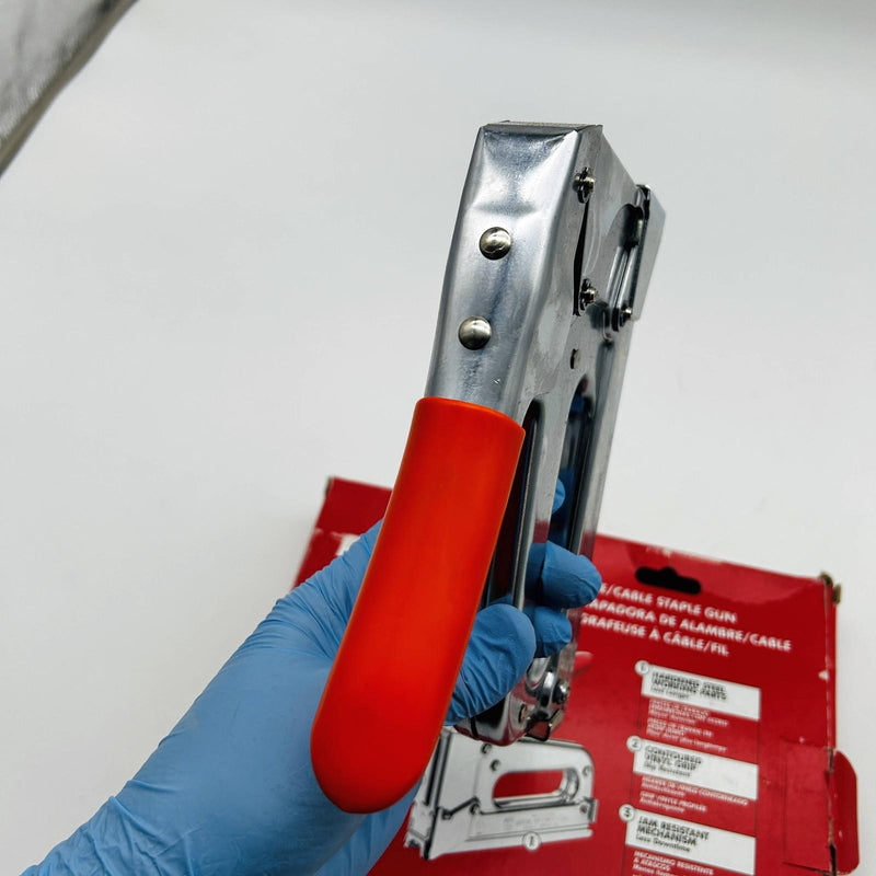 Arrow T72 Wire Cable Staple Gun Wiretacker Insulated Fastener w/ Wire Guide 5