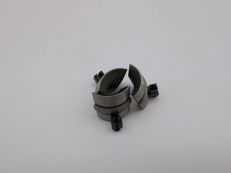 Hardinge M12 27/32" Round Serrated Collet Pads 3-Segment for M12 Collet
