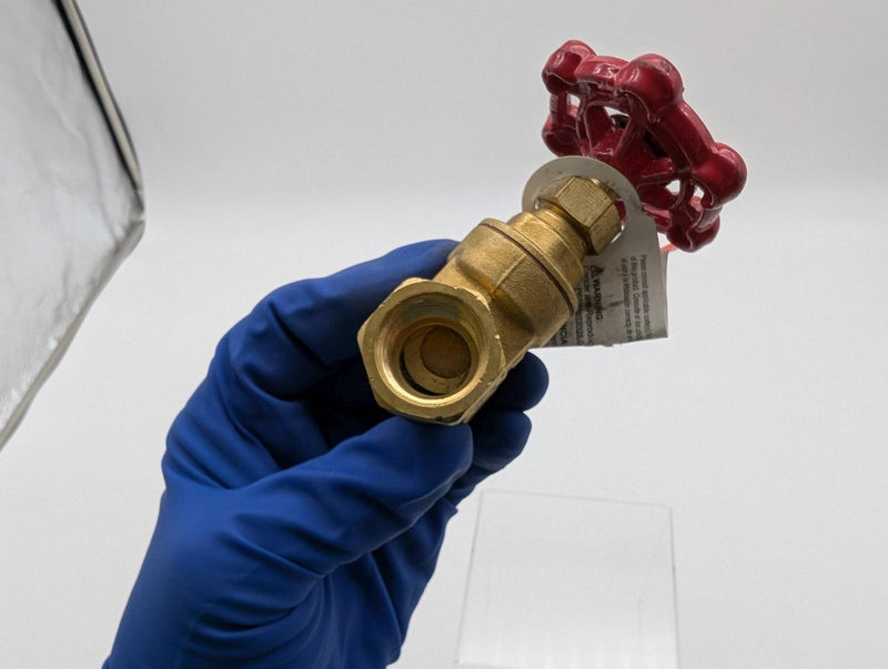 ProLine 1/2" Gate Valve FNPT x FNPT 200 PSI 6TWJ8 Brass 4