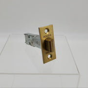 Dexter Satin Brass Latch Spring Latch 2-3/4" Backset 53817 Vintage USA Made 1