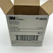 3M Roloc 49938 Quick Change Disc 2inch TSM 361F AO 80 Grit Medium 50pk/Box 3
