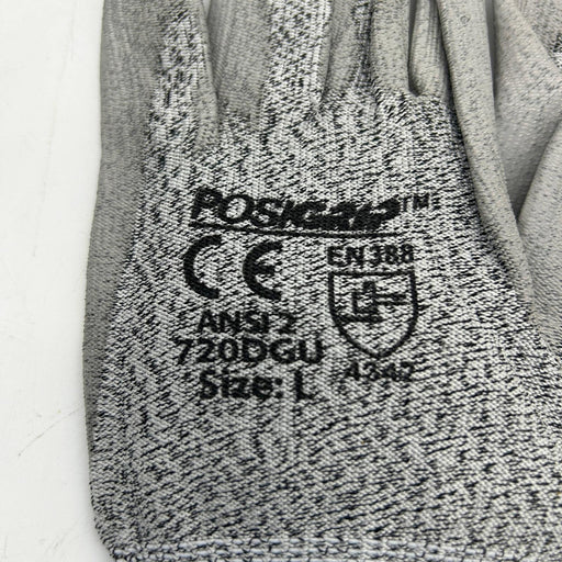 PIP Posi Grip 720DGU Cut Resistant Glove Sz Large HPPE Blend Polyurethane 12 Prs 2