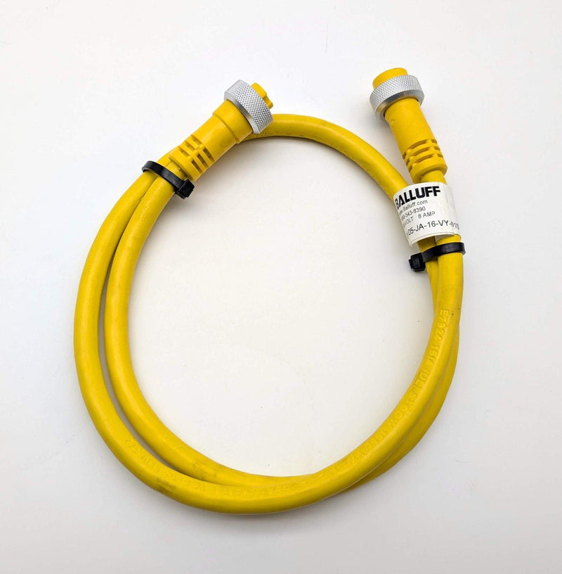 Balluff CA 05-JA-16-VY-010M-B Sensor Cable 5-Pin Male to Female 10 Meter