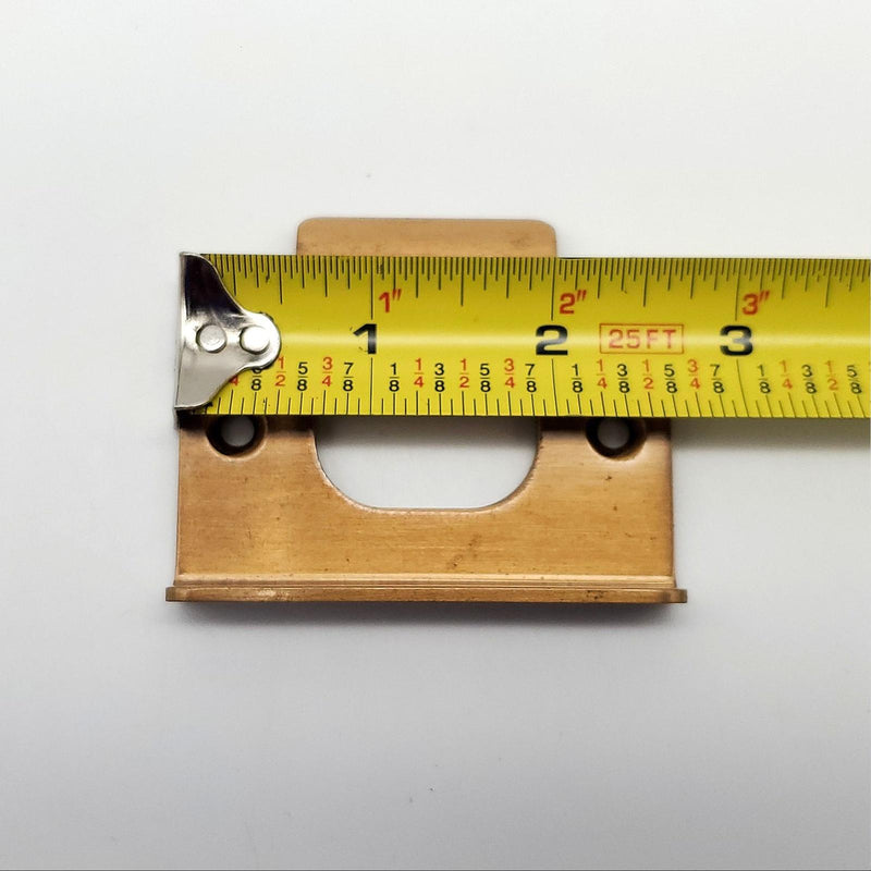 Schlage 10-039 Door Strike Protected Back Satin Bronze 2-5/16"L 3/4" Lip 3