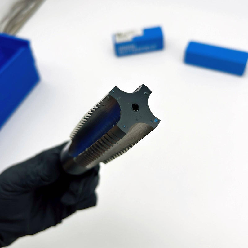 Union Butterfield 1010194 Hand Tap 1-3/8-6 Taper Chamfer 6-1/16" OAL 4 FL HSS 5