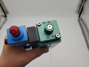 Numatics 122BB400R061D61 Pneumatic Valve 5/2 Double Solenoid 1/4" NPTF 24V 1/4A 6