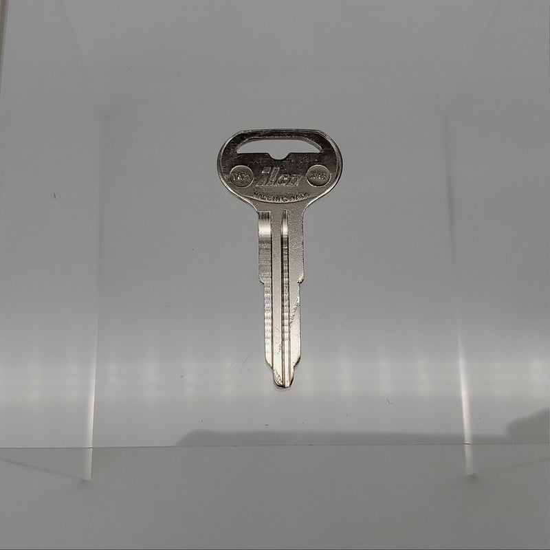 5x Ilco TA21 Key Blanks for some Toyota Vehicles Nickel Plated NOS