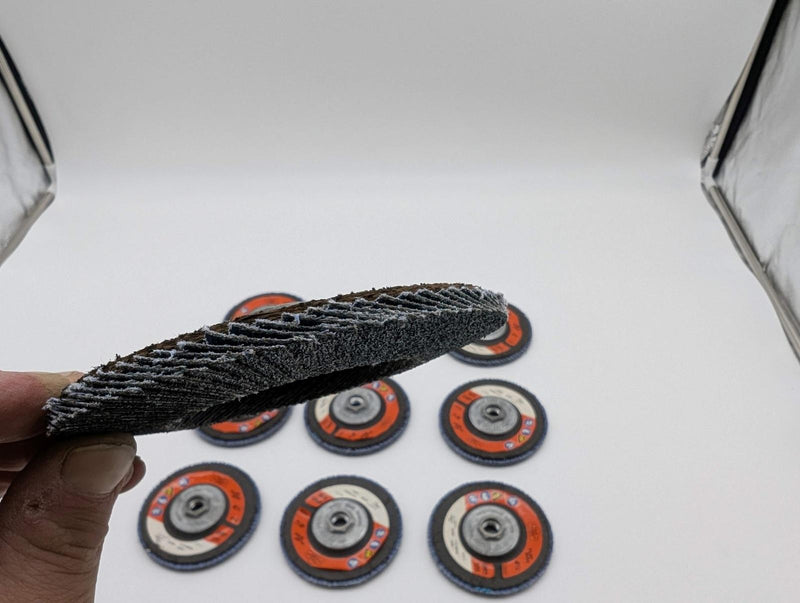 Tex Tuff 4-1/2" Flap Discs 60 Grit T29 5/8"-11 Arbor Hole 1686572 Pack of 10 4