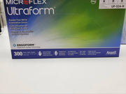 Box of 300 Microflex Ultraform Nitrile Exam Gloves Medium Powder Free UF-524-M 2