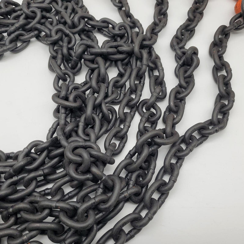 Lift-All 932QOSW10X8 4 Chain Sling 8ft Long 9/32" Grade 100 Links 11,200lb 8