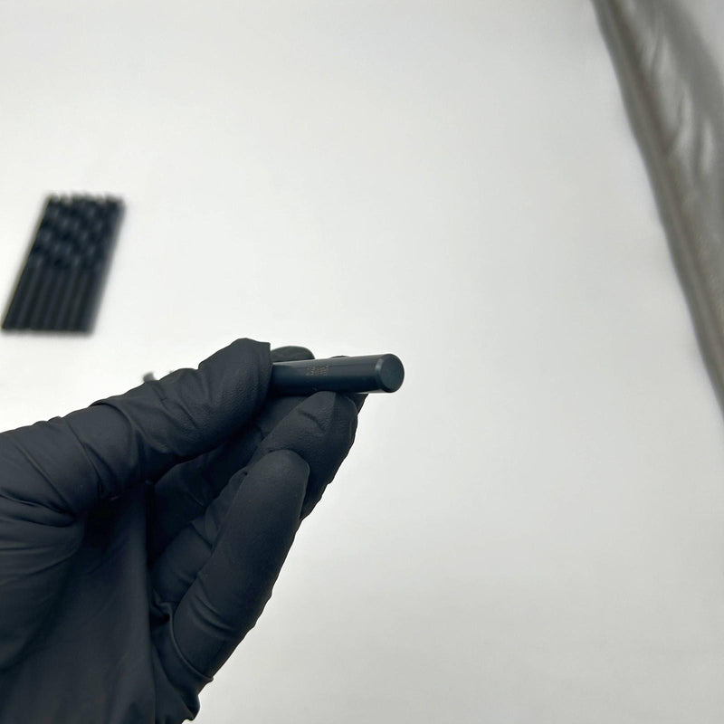 8pk Chicago-Latrobe 45875 Jobber Drill Bit Heavy Duty Black Oxide 150ASP 8.00mm