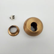 Falcon Door Knob SFIC Conversion Satin Bronze SK1159 Medeco X Series Cylinders 2