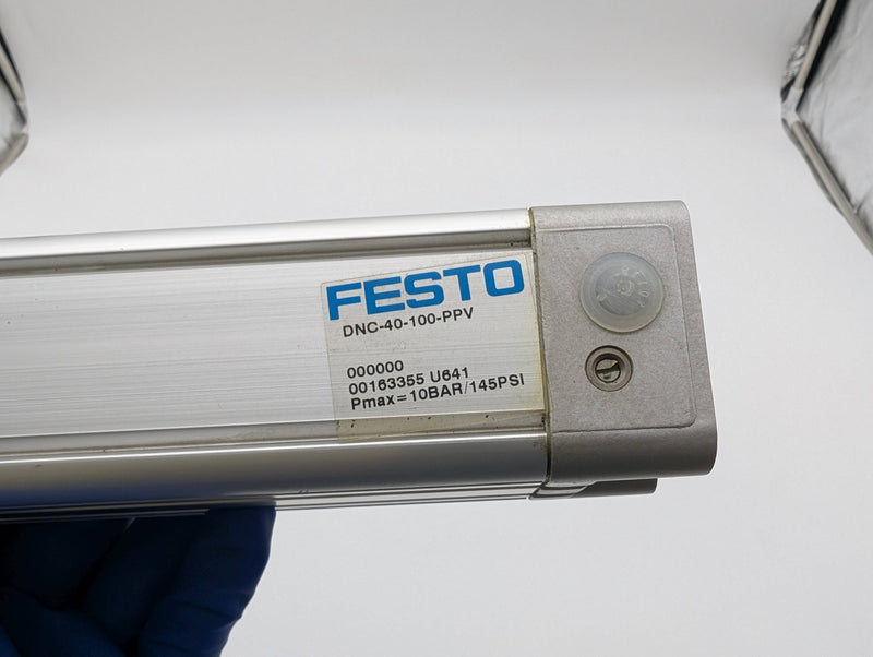 Festo DNC-40-100-PPV Pneumatic Cylinder 40mm Bore 100mm Stroke 4