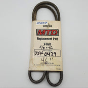MTD 754-0429 Belt 3/8" Wide 46" Length OEM Aramid Belt 1