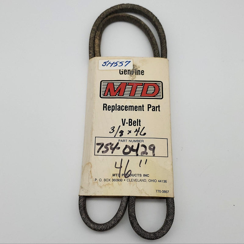 MTD 754-0429 Belt 3/8" Wide 46" Length OEM Aramid Belt 1