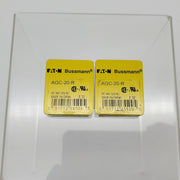 Bussmann AGC-20-R Fuses 5A 250V Fast Acting Glass Pack of 10 1