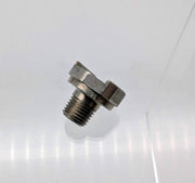 Lechler 092.102.16.BC 1/4" Twistloc Threaded Nipple 0.31" ID 303 Stainless Steel 1