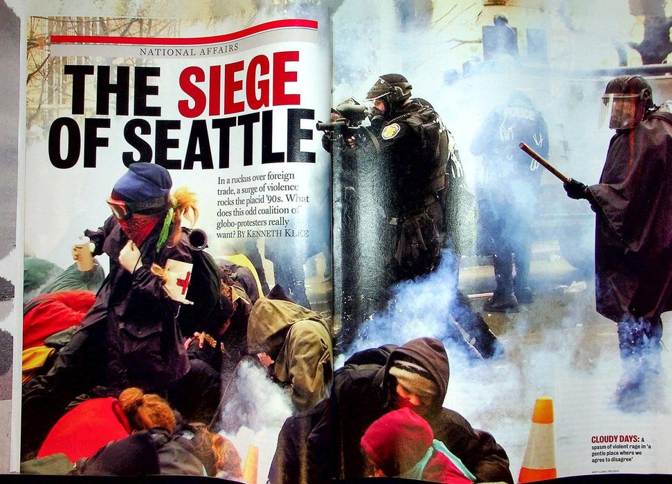 Newsweek Magazine December 13 1999 Seatle Washington Riots Protests World WTO 4