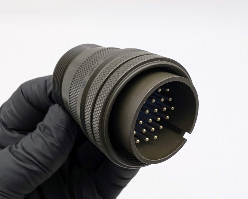 Amphenol 97-3106A24-28P 24-Pin Male Plug Circular Connector MIL-DTL-5015