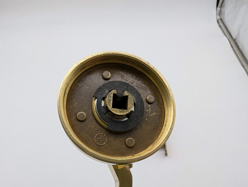 Yale 8708 Mortise Lockset Classroom RHR Polished Brass Fusital Orleans Trim